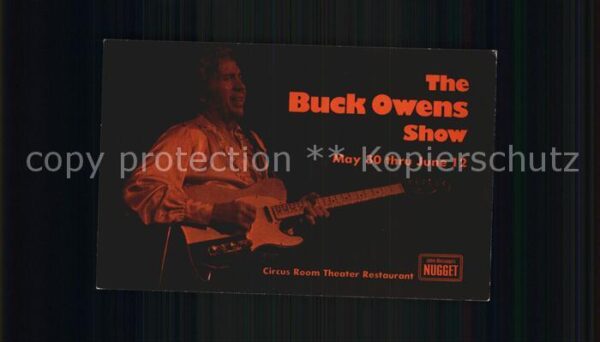Saenger Band The Buck Owens Show John Ascuaga's Nugg