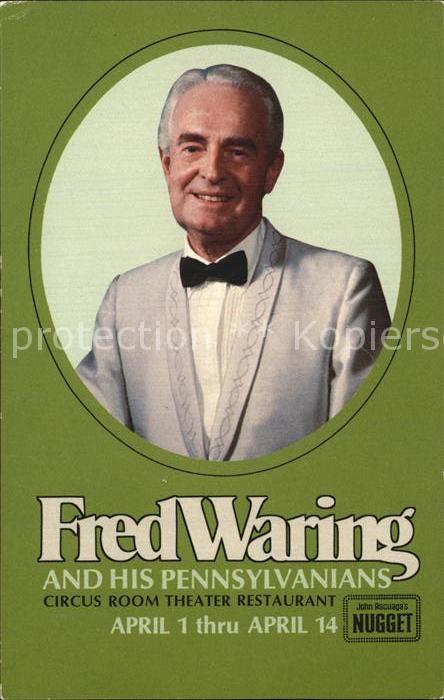 Saenger Band Fred Waring John Ascuaga's Nugget