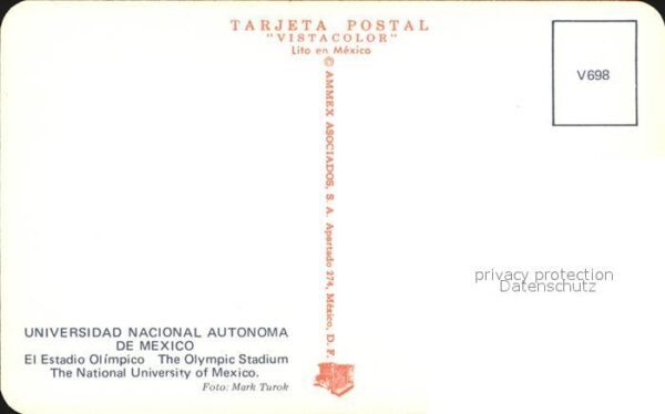 Stadion Universidad Nacional Autonoma de Mexico – Bild 2