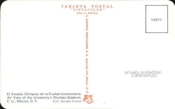 Stadion El Estadio Olimpico de la Ciudad Univer – Bild 2