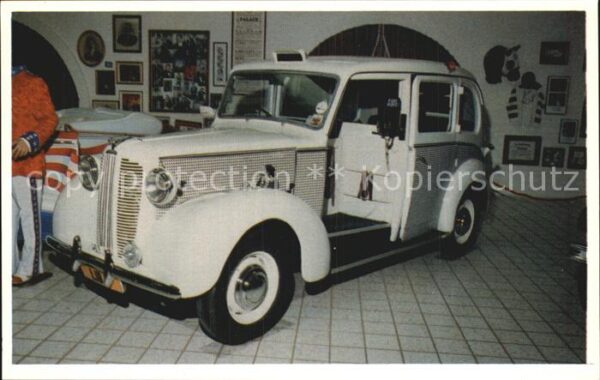 Autos English Taxi Cab Liberace Museum Las Ve