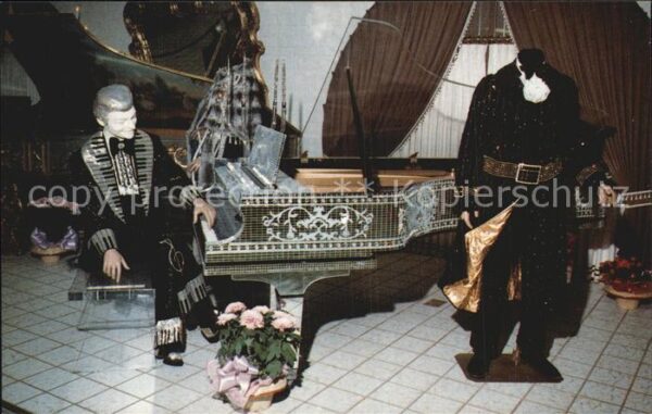 Klavier Liberace Museum Las Vegas Mirrored Bald