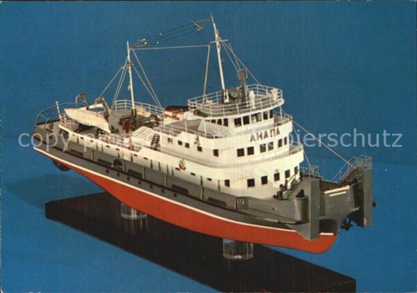 Modellbau Schubboot Schiff- und Kranbauwerke Unga