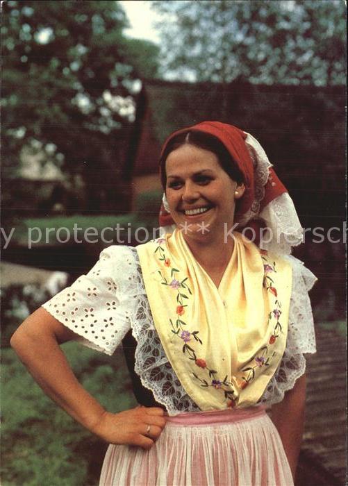 Trachten Niedersorbische Festtracht Leipe Spreew