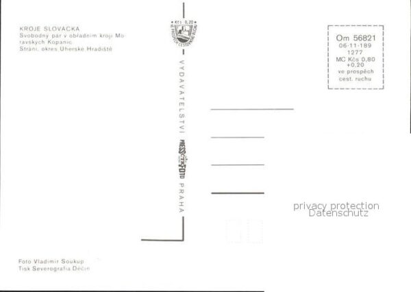 Trachten Tschechien Svobodny par v obradnim kroji Moravskyc – Bild 2