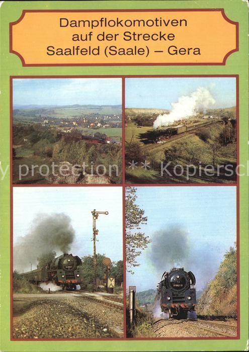 Lokomotive Dampflokomotiven Strecke Saalfeld Saale