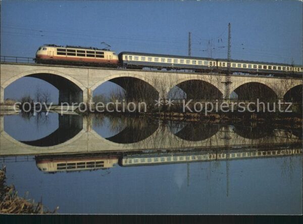 Eisenbahn DB IC 561 Altmühlbrücke Gunzenhausen