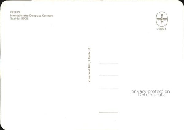 Politik Berlin Internationales Congress Centrum – Bild 2