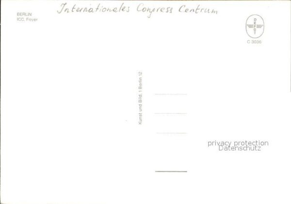 Politik Berlin Internationales Congress Centrum – Bild 2