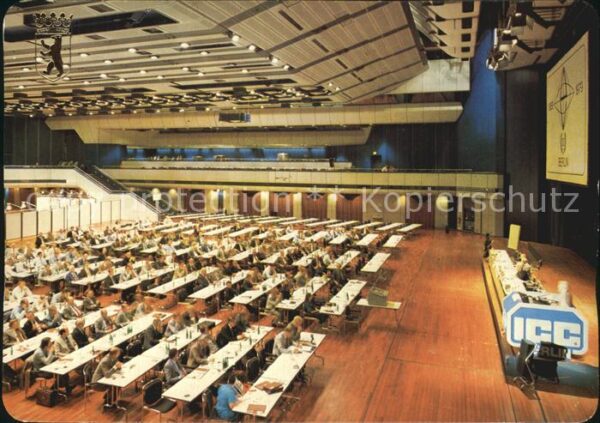 Politik Berlin Internationales Congress Centrum