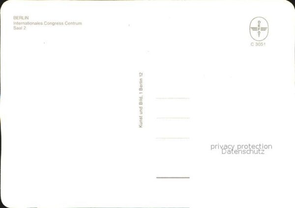 Politik Berlin Internationales Congress Centrum – Bild 2