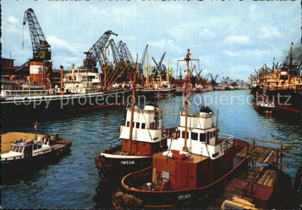 Schiffe Ships Navires Bremen Hafen