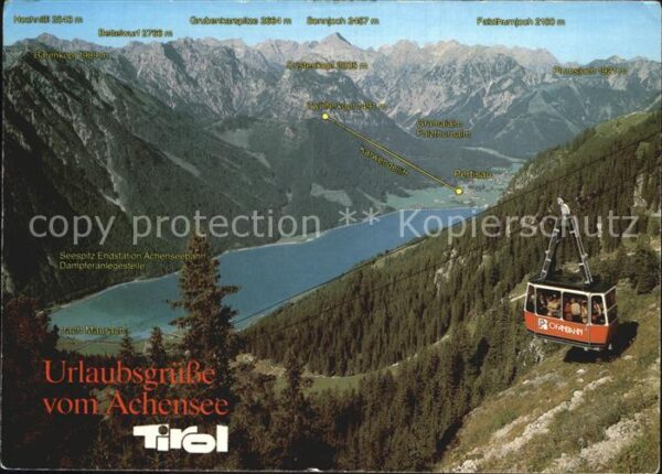 Seilbahn Achensee Rofangebirge