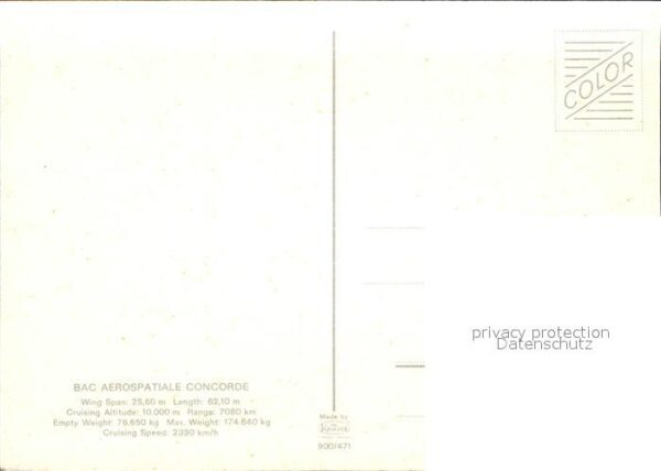 Flugzeuge Zivil Bac Aerospatiale Concorde – Bild 2