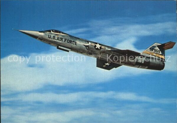 Flugzeuge Militaria Lockheed F-104 A Starfighter U.S. Air F