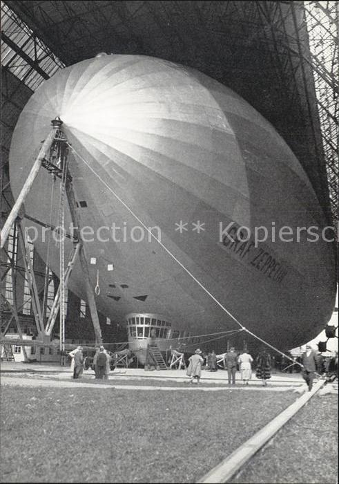 Zeppelin LZ 127 Graf Zeppelin Ausfahrt Friedrich
