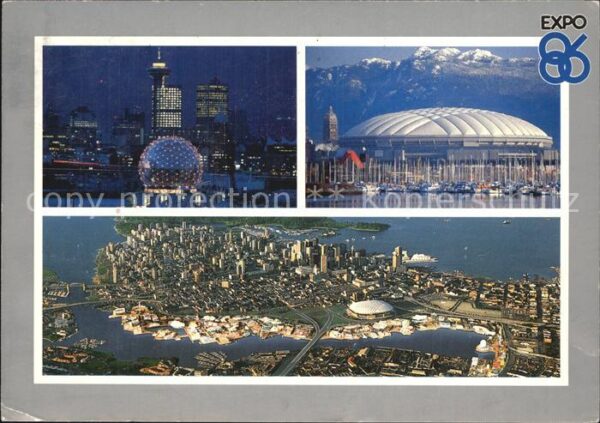 Expositions Expo 86 Fairsite Vancouver B.C. Canada