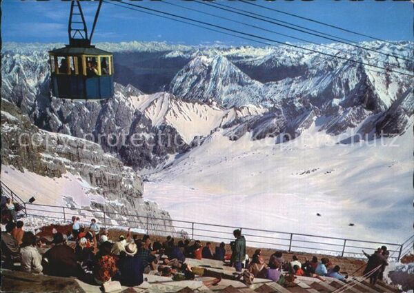 Seilbahn Zugspitze Gipfelterrasse Inntal
