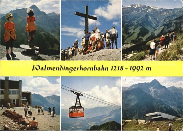Seilbahn Walmendingerhorn Kleinwalsertal