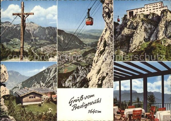 Seilbahn Predigtstuhl Bad Reichenhall Gipfelstat