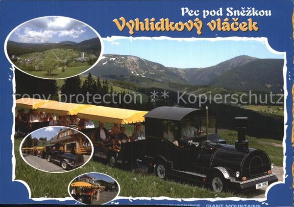 Touristenzug Lokomotive Vyhlidkovy Vlacek Pec pod Sn