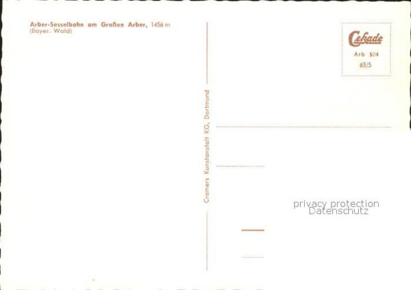 Sessellift Arber Grosser Arber – Bild 2