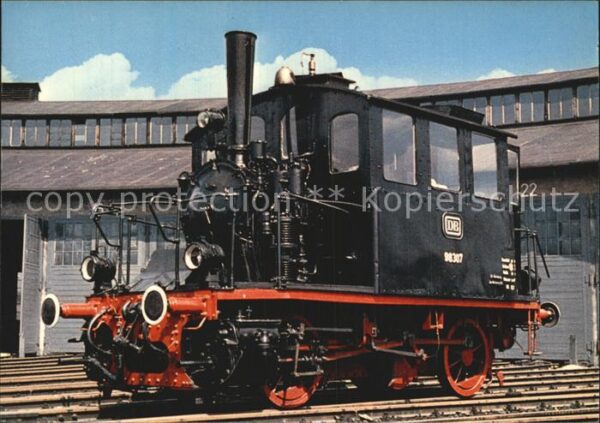 Lokomotive Lokalbahnlokomotive 98 307 DB