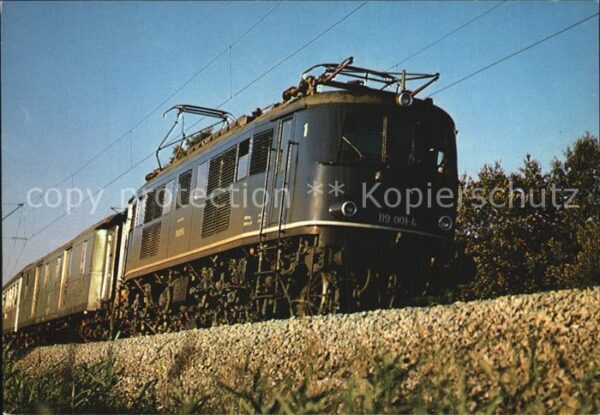 Lokomotive Elektro-Schnellzuglokomotive 119 001-6