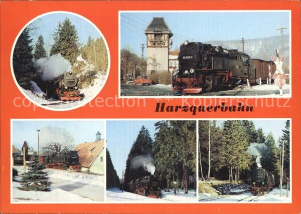Lokomotive Harzquerbahn Ilfeld Einfahrt Schierke