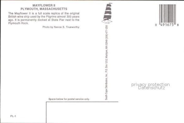 Segelschiffe Mayflower II Plymouth Massachusetts – Bild 2