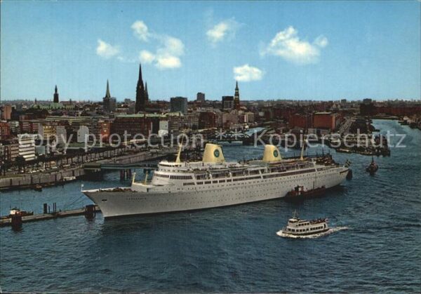 Schiffe Ships Navires Hamburg Überseebrücke