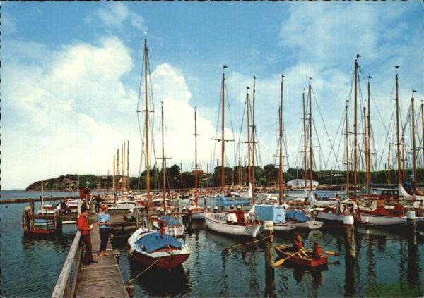 Boote Glücksburg Flensburger Förde Yachthafen