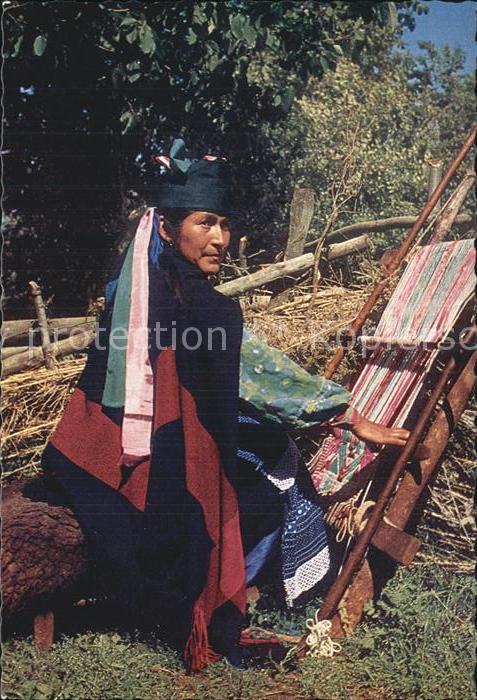 Indianer Native American Mapuche en Telar