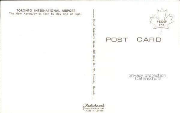 Flughafen Airport Aeroporto Toronto International Airport Aeroquay – Bild 2