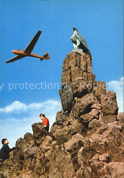 Segelflug Gliding Vol-Voile Vuolo-a-Vela Wasserkuppe Rhön Fliegerdenkmal