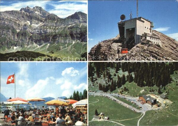 Seilbahn Schwägalp Säntis Bergstation Fernsehsen
