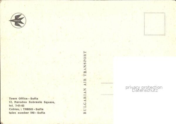 Flugzeuge Zivil Bulgarian Air Transport – Bild 2