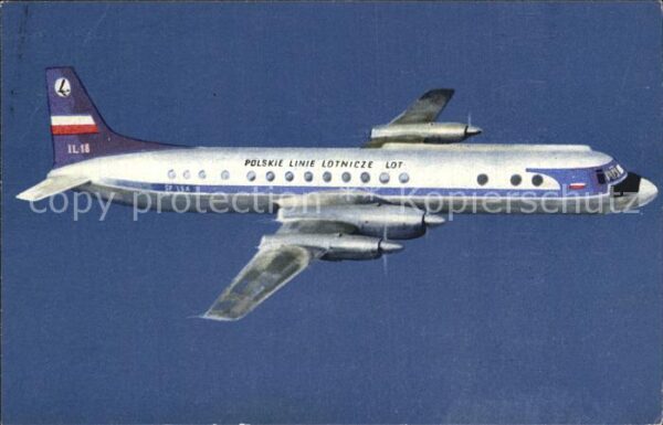 Flugzeuge Zivil Polskie Linie Lotnicze Lot Turboprop Ai