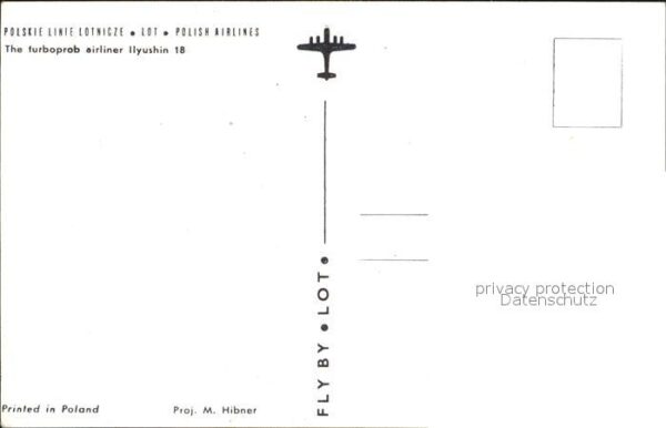 Flugzeuge Zivil Polskie Linie Lotnicze Lot Turboprop Ai – Bild 2