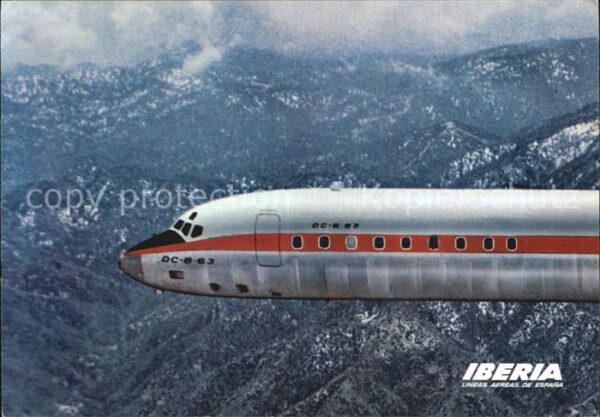 Flugzeuge Zivil Iberia DC-8-63