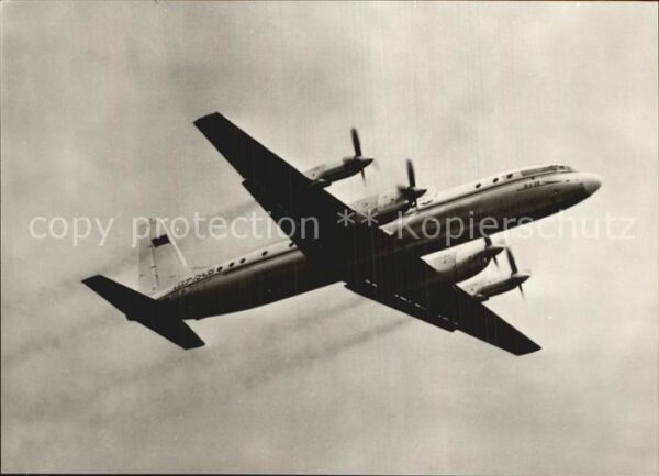 Flugzeuge Zivil Mittelstrecken-Verkehrsflugzeug IL-18 R