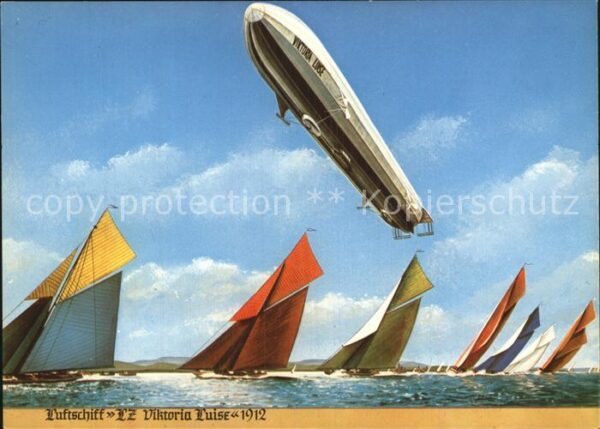 Zeppelin Luftschiff LZ Viktoria Luise 1912