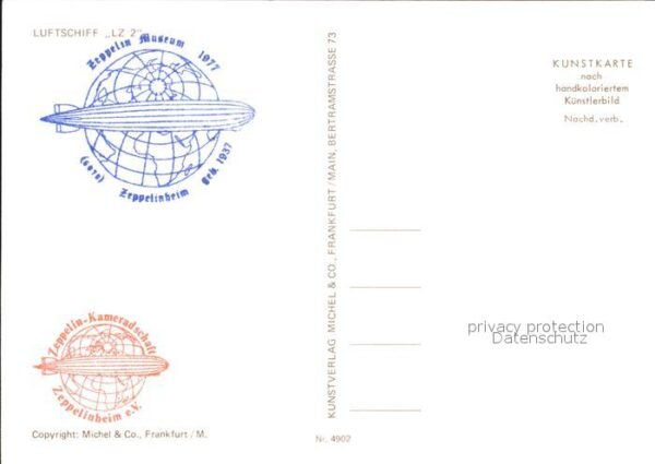 Zeppelin Luftschiff LZ 2 – Bild 2