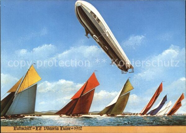 Zeppelin Luftschiff LZ Viktoria Luise 1912
