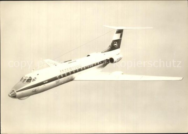 Flugzeuge Zivil Interflug TU-134