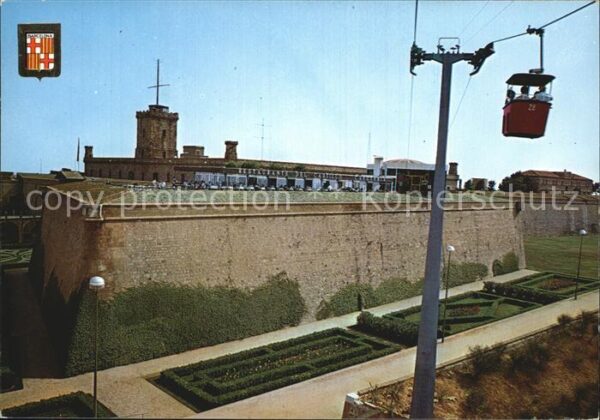 Seilbahn Barcelona Castillo de Montjuich