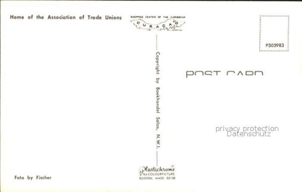 Curacao Niederlaendische Antillen Home of the Association of Trade Unions – Bild 2