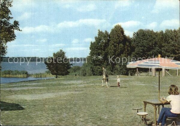 Jezioro Nieslysz Fragment Osrodka Wczasow Pracowniczych