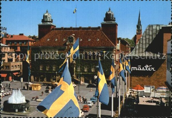 Boras Torget med Radhuset