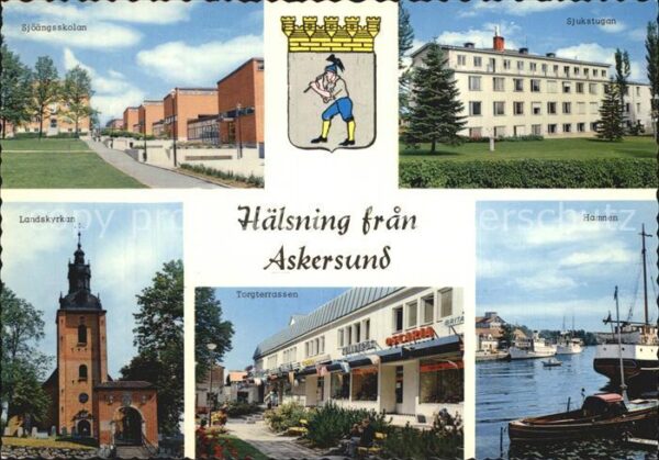 Askersund Sjöängsskolan Sjukstugan Landskyrkan To